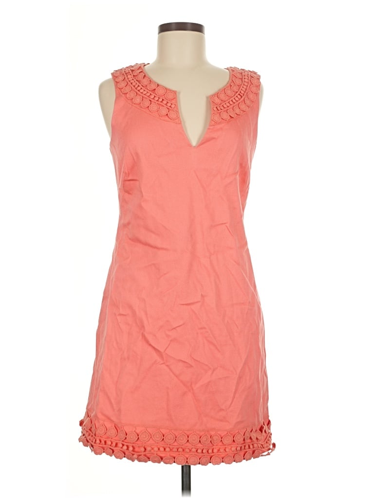 Pre-owned Vineyard Vines Cocktail Dress In Orange