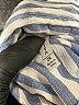 Raviya 100% Rayon Stripes Blue 3/4 Sleeve Button-Down Shirt Size 2X - photo 9