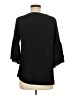 Fab'rik 100% Polyester Black 3/4 Sleeve Blouse Size M - photo 2