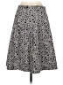 BCBGMAXAZRIA 100% Cotton Print Gray Casual Skirt Size 0 - photo 2