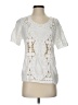 Chico's White Short Sleeve Blouse Size Sm (0) - photo 1