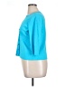 Talbots Teal 3/4 Sleeve Button-Down Shirt Size 1X - photo 5
