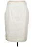 Banana Republic 100% Polyester Solid Ivory Formal Skirt Size 8 - photo 1