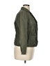 Venezia 100% Cotton Solid Green 3/4 Sleeve Top Size 14 - 16 Plus - photo 4