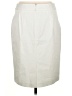 Banana Republic 100% Polyester Solid Ivory Formal Skirt Size 8 - photo 2