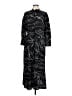 Topshop 100% Polyester Black Casual Dress Size 10 - photo 1