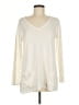 New York & Company 100% Acrylic Ivory Pullover Sweater Size M - photo 1