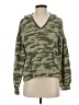 Lucky Brand Camo Green Sweatshirt Size S - photo 1