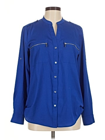 Calvin Klein Long Sleeve Blouse (view 1)