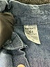 Carter's 100% Cotton Chevron-herringbone Blue Long Sleeve Button-Down Shirt Size 4T - photo 3