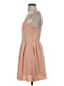 Forever 21 Solid Tan Pink Casual Dress Size S - photo 5