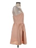 Forever 21 Solid Tan Pink Casual Dress Size S - photo 4