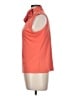 Evan Picone 100% Polyester Orange Sleeveless T-Shirt Size L - photo 5