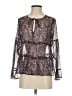 Joie 100% Silk Purple Long Sleeve Silk Top Size XS - photo 1