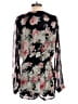Cotton Candy Floral Gray Black Cocktail Dress Size M - photo 2