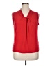 Calvin Klein Red Sleeveless Blouse Size XL - photo 1