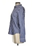 UNTUCKit 100% Cotton Checkered-gingham Blue Long Sleeve Button-Down Shirt Size 2 - photo 5