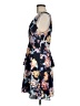 Adelyn Rae 100% Polyester Floral Blue Cocktail Dress Size M - photo 5