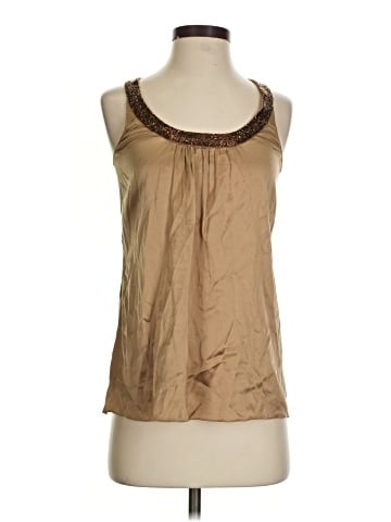 Express Design Studio Sleeveless Silk Top (view 1)