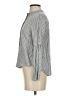 Madewell Checkered-gingham Silver Long Sleeve Blouse Size XS - photo 5