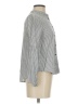 Madewell Checkered-gingham Silver Long Sleeve Blouse Size XS - photo 4