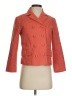 Talbots 100% Cotton Solid Tweed Orange Jacket Size 2 - photo 1