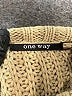 One Way Tan Turtleneck Sweater Size M - photo 7