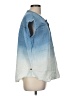 Nine West Blue Short Sleeve Blouse Size M - photo 4