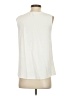 Worth New York 100% Triacetate Ivory Sleeveless Blouse Size 2 - photo 2