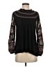 Akemi + Kin Black Long Sleeve Blouse Size S - photo 1