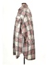 Scoop 100% Polyester Plaid Gray Coat Size XL - photo 5