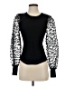 Entro Animal Print Black Cardigan Size S - photo 1