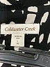 Coldwater Creek Print Black Casual Dress Size 14 - photo 7