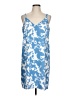 Pinch 100% Polyester Print Blue Cocktail Dress Size L - photo 1
