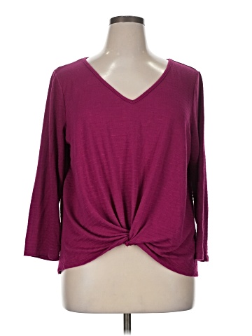 Status by Chenault 3/4 Sleeve Top (view 1)