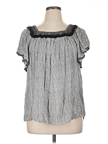World Market Short Sleeve Blouse (view 1)