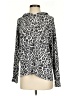 LNA Animal Print Silver Pullover Sweater Size XS - photo 1