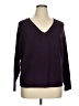 Cyrus Purple Pullover Sweater Size 1X - photo 1