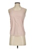 Ann Taylor 100% Polyester Pink Sleeveless T-Shirt Size XXS - photo 1