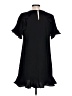 CeCe 100% Polyester Solid Black Casual Dress Size 10 - photo 2