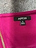 Apt. 9 Solid Burgundy Casual Dress Size M - photo 7