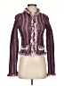 HWR Chevron-herringbone Purple Cardigan Size S - photo 1