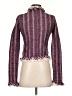 HWR Chevron-herringbone Purple Cardigan Size S - photo 2