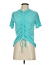 Gap Fit Teal Short Sleeve T-Shirt Size XS - photo 1