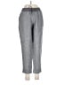 Athleta 100% Linen Chevron-herringbone Gray Linen Pants Size 8 - photo 1