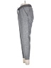 Athleta 100% Linen Chevron-herringbone Gray Linen Pants Size 8 - photo 5