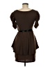 Dejavu Brown Casual Dress Size M - photo 2