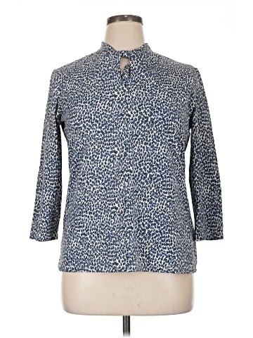 J. McLaughlin 3/4 Sleeve Button-Down Shirt (view 1)