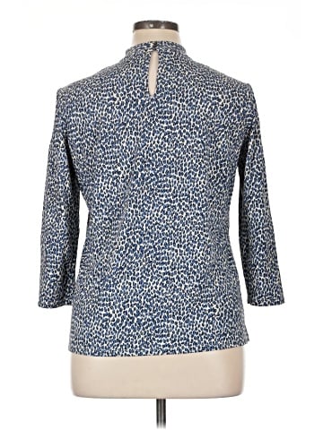 J. McLaughlin 3/4 Sleeve Button-Down Shirt (view 2)
