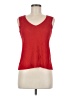 Anne Klein 100% Rayon Red Sleeveless Top Size M - photo 1